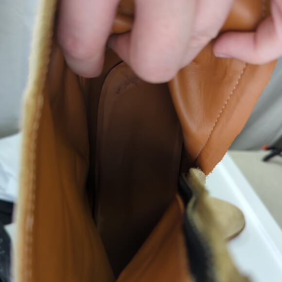 Common Projects Tan Suede Ankle Boots British‎ Chelsea Side Zip Men's 12 EU 45 - Picture 8 of 9